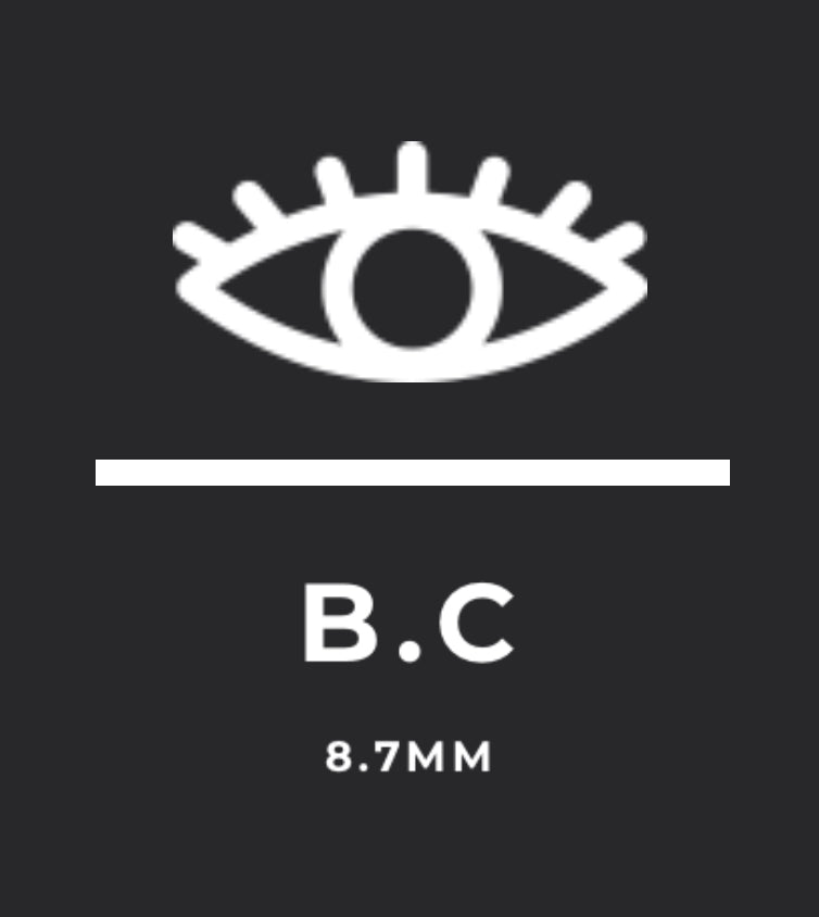 ^B.C / 弧度 : 8.7MM