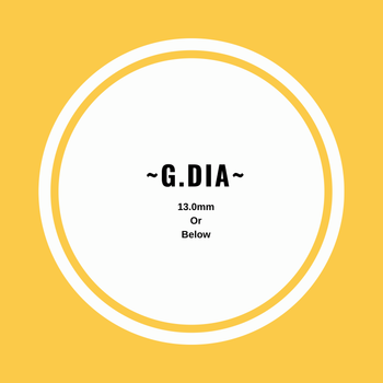 ~G.DIA Below13.0mm