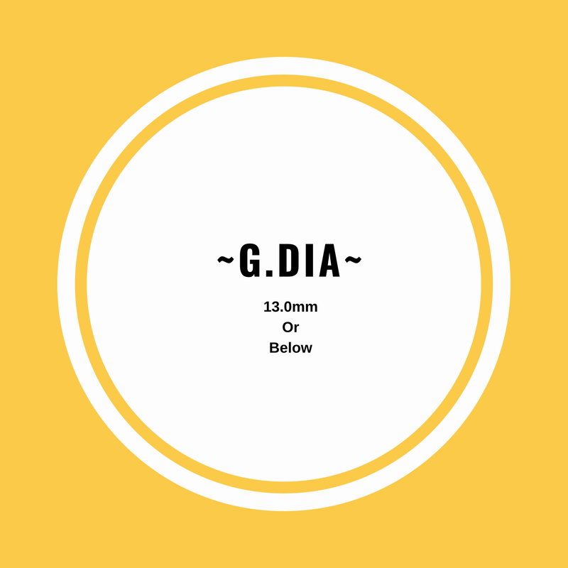 ~G.DIA Below13.0mm