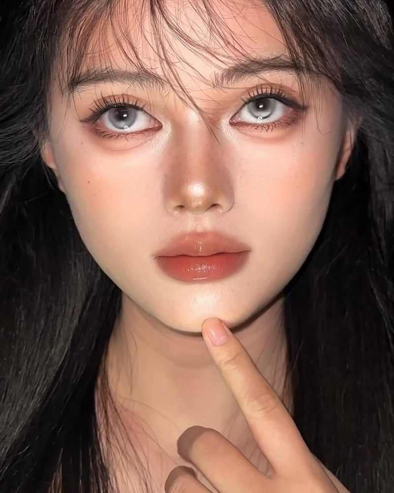 CoFancy Sailormoon Gray Colored Contacts Daily Wear/10pcs