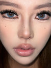 Serltyca Glacier Blue Colored Contacts Daily Wear/6pcs