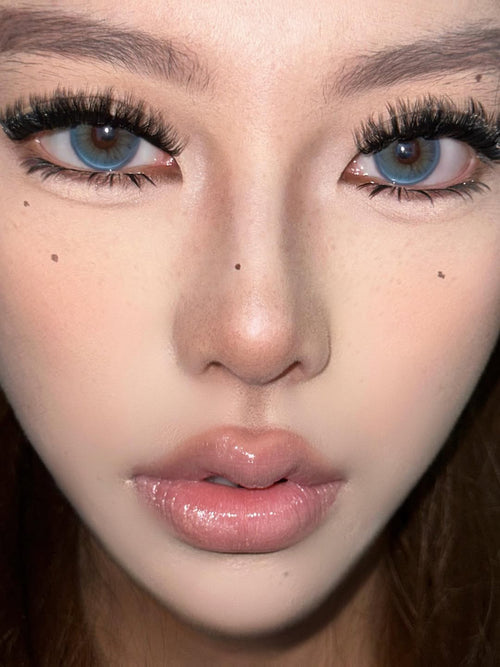 Serltyca Glacier Blue Colored Contacts Daily Wear/6pcs