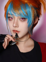 Dgugulens Creamy Pink Colored Contacts Daily Wear / Trial 1 Pair