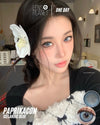 Paprikacon Icelandic Blue Colored Contacts Daily Wear/10pcs