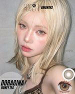 Doragina Honey Tea Brown Colored Contacts 6months Wear