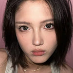 Cococon A.I Black Colored Contacts Yearly Wear 1pc