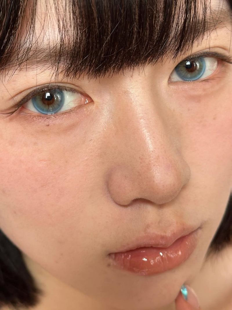 Serltyca Glacier Blue Colored Contacts Daily Wear/6pcs