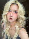 Serltyca Wisteria Fairy Violet Colored Contacts Daily Wear/6pcs