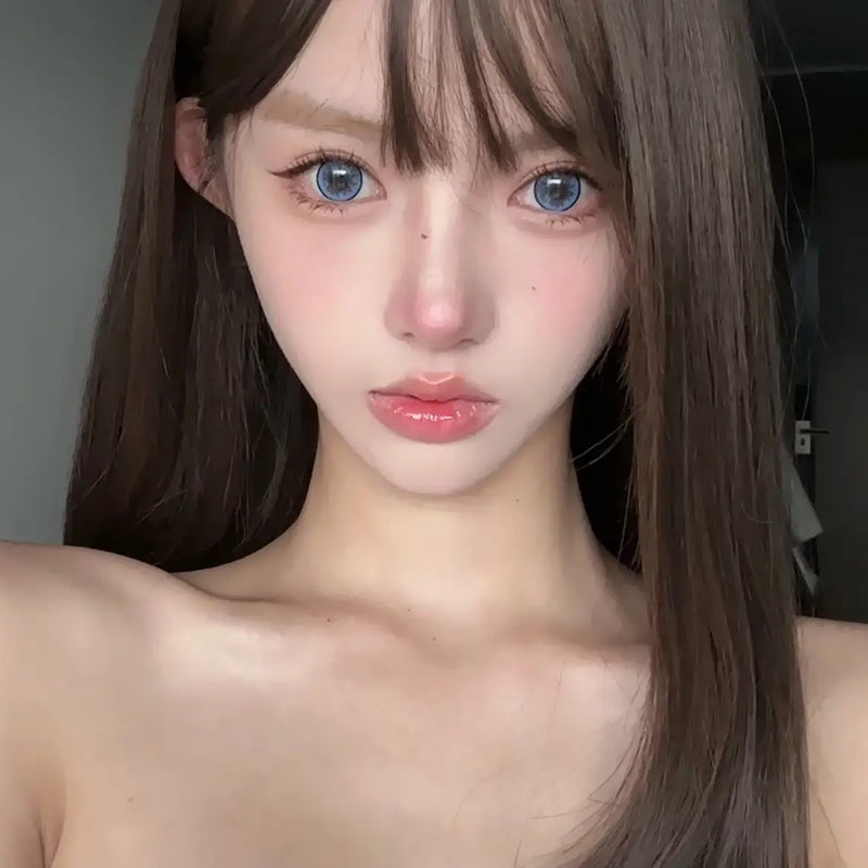 Budercon Cowboy Blue Colored Contacts Yearly Wear / 1pc
