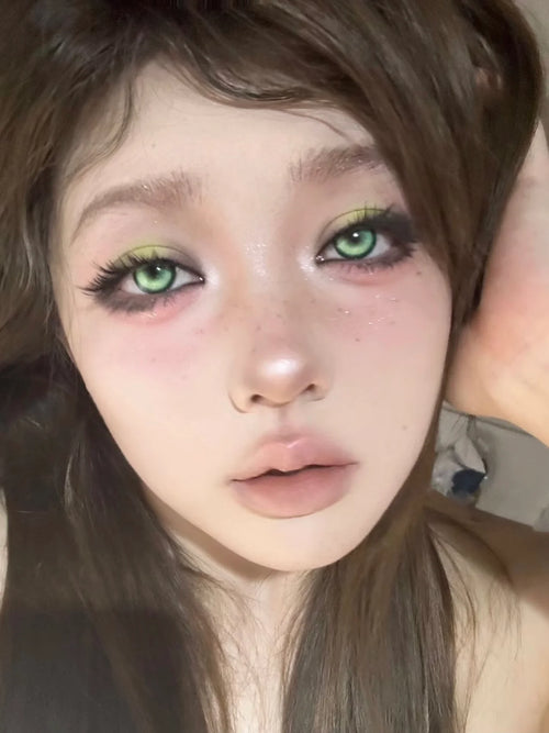 Recolook Cosplay Series Koi Green Contacts Daily Wear/2pcs