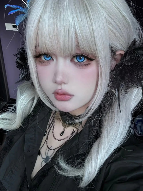 Recolook Cosplay Series Koi Dark Blue Contacts Daily Wear/2pcs