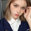 Lunarcon Omega Brown Colored Contacts Daily Wear/10pcs