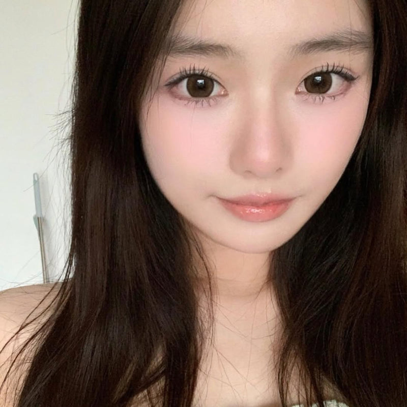 Kikicon Honey Coconut Brown Colored Contacts Daily Wear/10pcs
