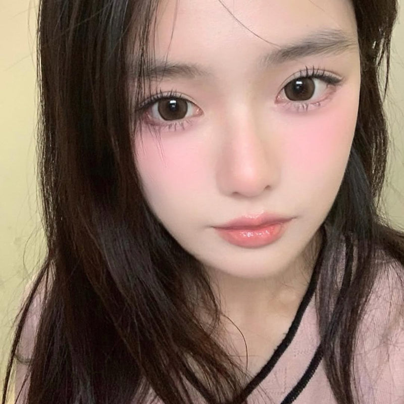 Kikicon Honey Coconut Brown Colored Contacts Daily Wear/10pcs
