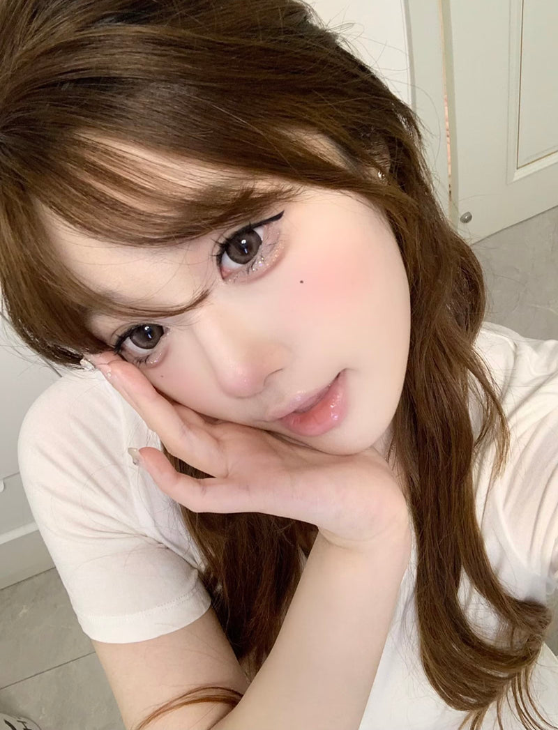 Kikicon Yale Brown Colored Contacts Daily Wear/10pcs