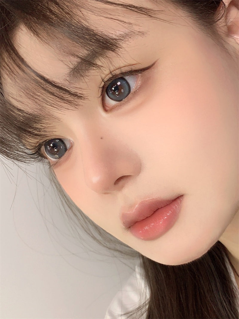 Kikicon Sea Salt Blue Colored Contacts Daily Wear/10pcs