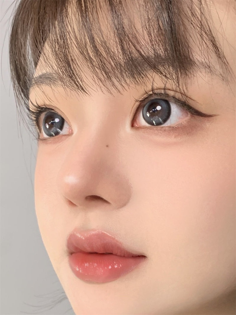 Kikicon Sea Salt Blue Colored Contacts Daily Wear/10pcs