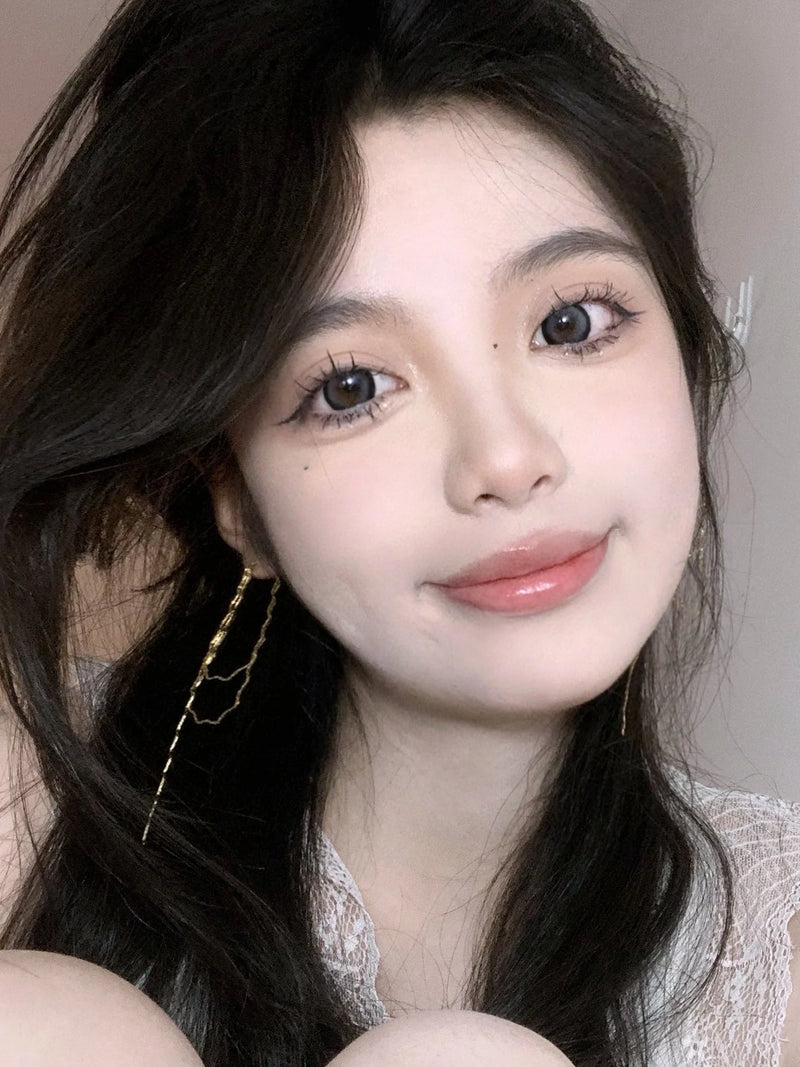 Kikicon Cloudy Gray Colored Contacts Daily Wear/10pcs