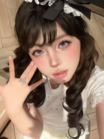 Annie One Space Gray Colored Contacts Monthly Wear 1pc