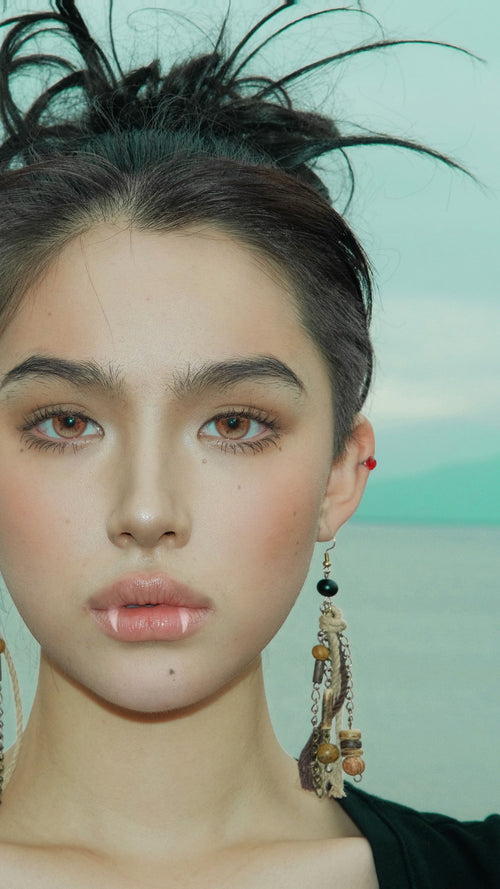 Illusion Duck Butterfly🦋Brown Colored Contacts 6months Wear 1pc