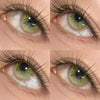 Illusion Duck Butterfly🦋Green Colored Contacts 6months Wear 1pc