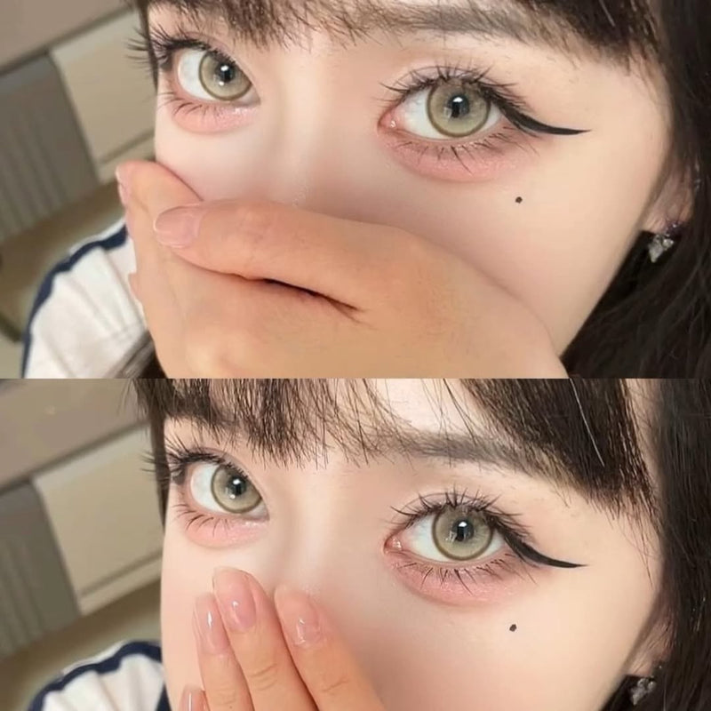 Serltyca Tan Beach Brown Colored Contacts 6months Wear 1pc