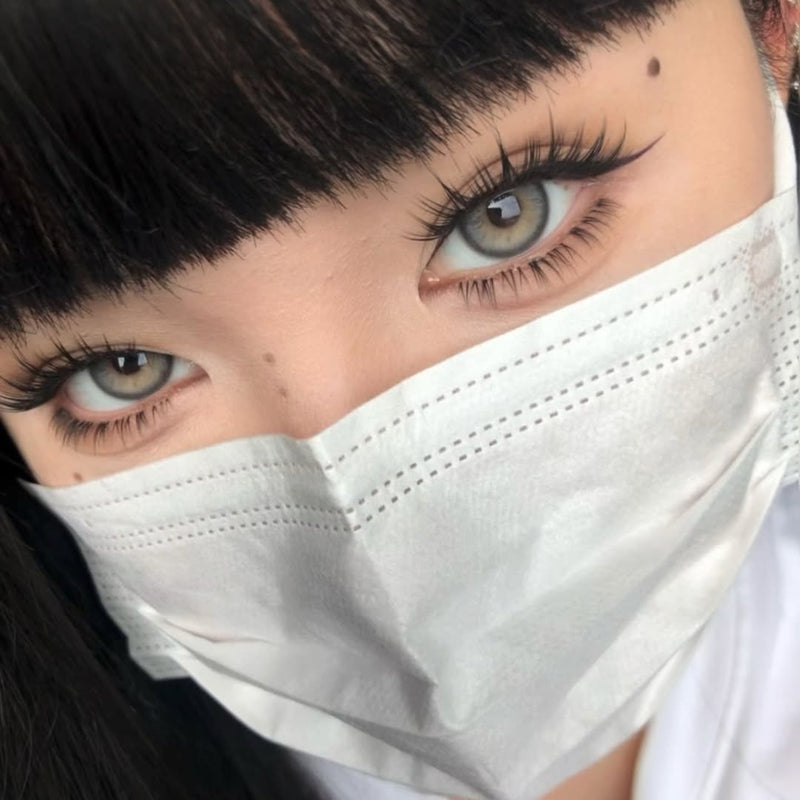 Serltyca Unknown World Gray Colored Contacts 6months Wear 1pc
