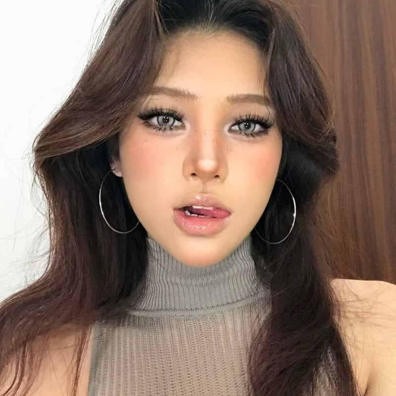 Serltyca Unknown World Gray Colored Contacts 6months Wear 1pc