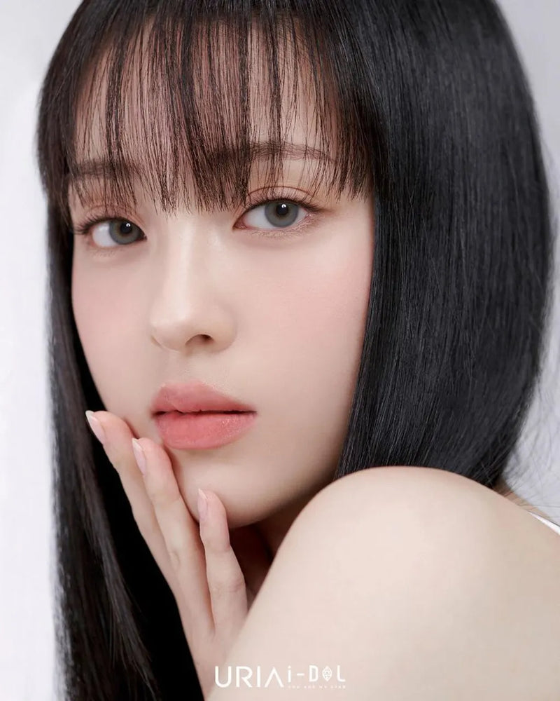 URIA i-DOL Euroring Watery Gray Contacts 6-Month Wear 1pcs/box