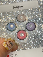 KiraFairy Manga Purple Colored Contacts Daily Wear Trial 1 Pair