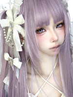 KiraFairy Manga Purple Colored Contacts Daily Wear Trial 1 Pair