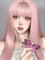 KiraFairy Manga Pink Colored Contacts Daily Wear Trial 1 Pair