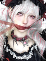 KiraFairy Manga Pink Colored Contacts Daily Wear Trial 1 Pair