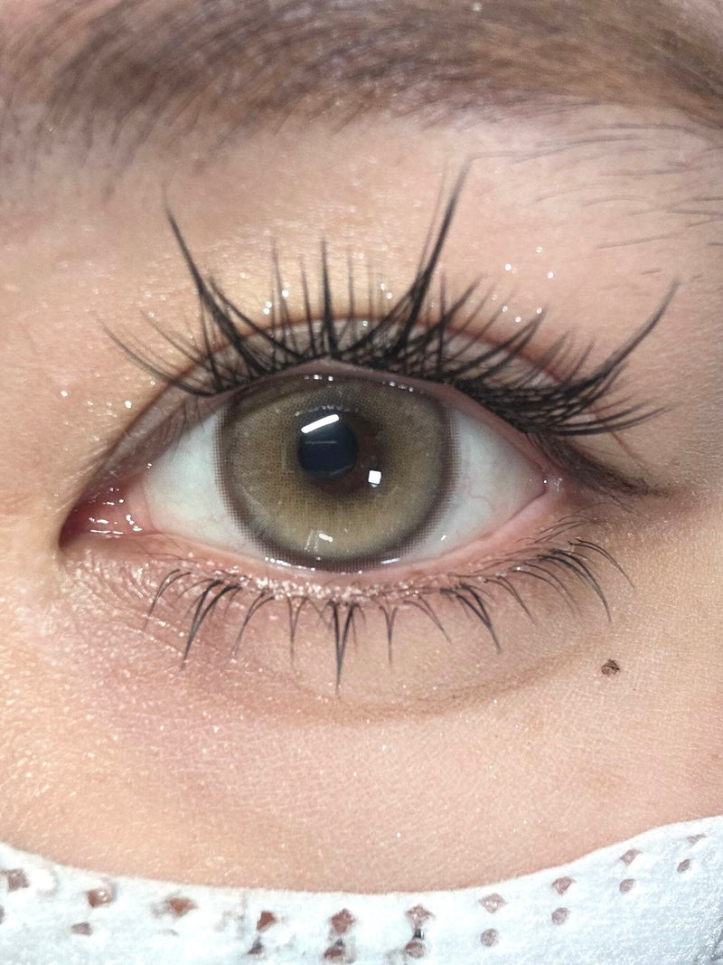 Doragina Honey Tea Brown Colored Contacts 6months Wear