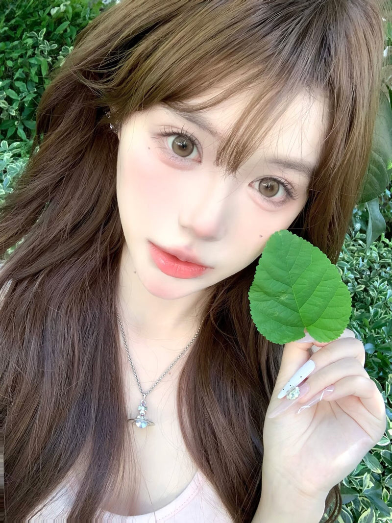 Doragina Honey Tea Brown Colored Contacts 6months Wear