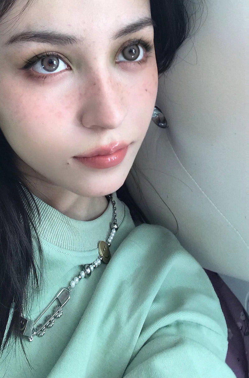 Serltyca Wooden Gray Colored Contacts 6months Wear