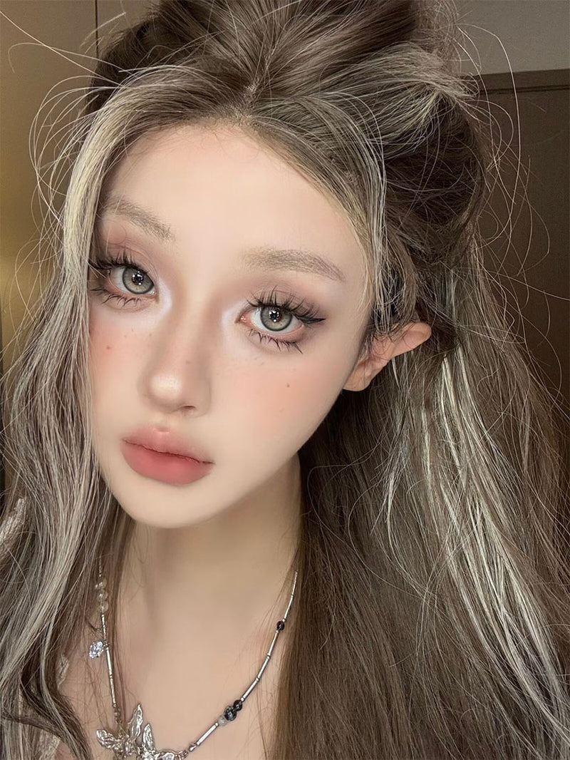 Serltyca Unknown World Gray Colored Contacts Daily Wear/6pcs