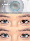 Serltyca Glacier Blue Colored Contacts Daily Wear/6pcs
