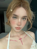 Serltyca Coyote Gray Colored Contacts Daily Wear/6pcs