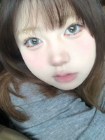 Budercon Apricot Blossom Colored Contacts Yearly Wear / 1pc