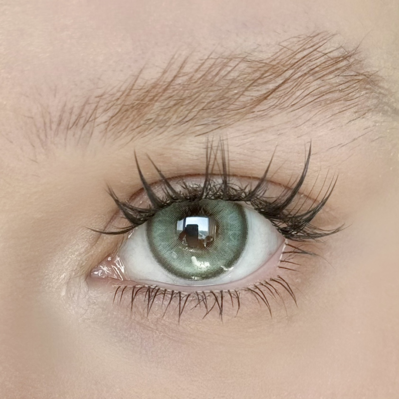 Recolook Aurora Canyon Green Colored Contacts Daily Wear/10pcs
