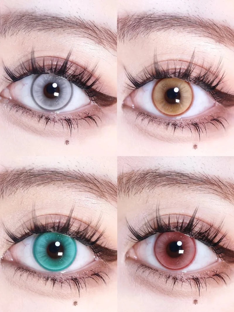 Doyacolor Sand White Colored Contacts Daily Wear/10pcs