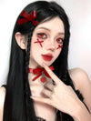 Doyacolor Poison Red Colored Contacts Daily Wear/10pcs