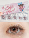Papadox Pearly Pink Colored Contacts Daily Wear/10pcs