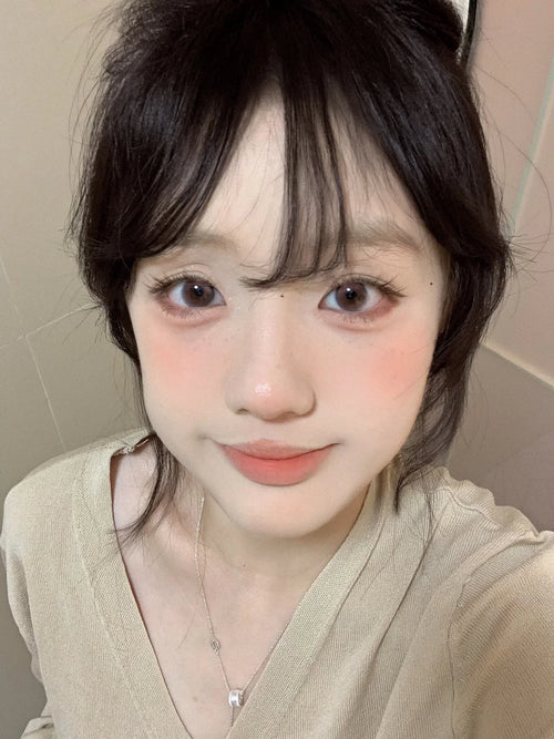 Ginomii Peach Soda Colored Contacts 6months Wear / 1pc