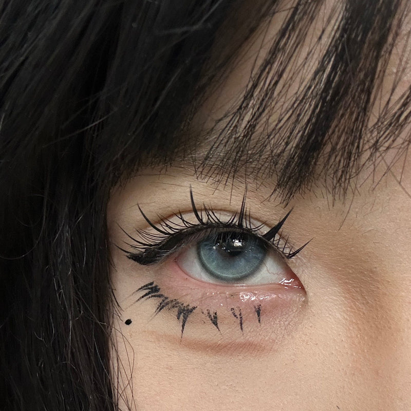 Mollypop Pastel Mint Blue  Colored Contacts 6months Wear 1pc