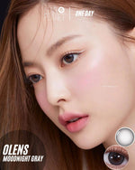 OLens Mood Night Gray Colored Contacts 1 Day / 20pcs