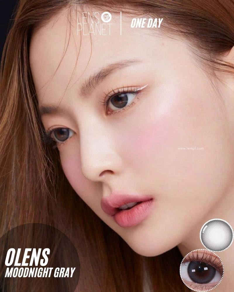 OLens Mood Night Gray Colored Contacts 1 Day / 20pcs