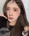 Kira Fairy Air Brown Colored Contacts 6months Wear 1pc