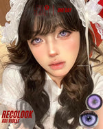 Recolook Cosplay Series Koi Violet Contacts Daily Wear/2pcs